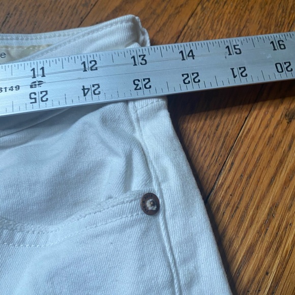 rag & bone Nina High Rise Ankle Flare Jeans Size 26 Summer White - Picture 7 of 10